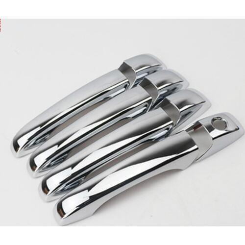 FUNDUOO For Chrysler Sebring Sedan 2007 - 2011 New ABS Chrome Car Door Handle Covers Trim Sticker Auto Accessories