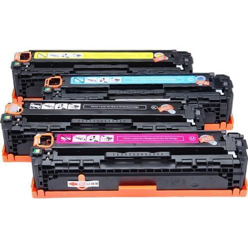 Toner Cartridges For HP CP1215 1515n 1518ni CM1312nfi CM1312MFP Definition Refillable Printer Compatible Full Toner Cartridge