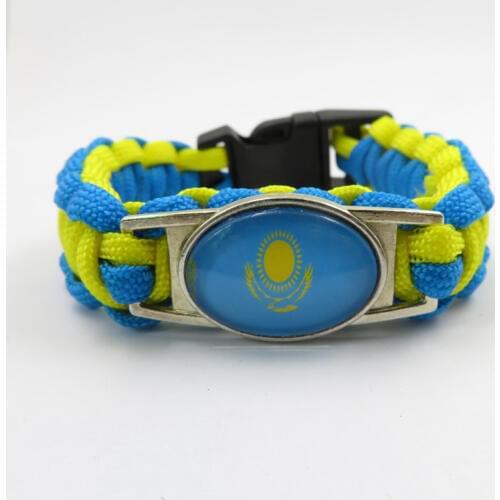 Fashion kazakhstan bracelet charm kazakhstan country bracelet best woman and men bangle
