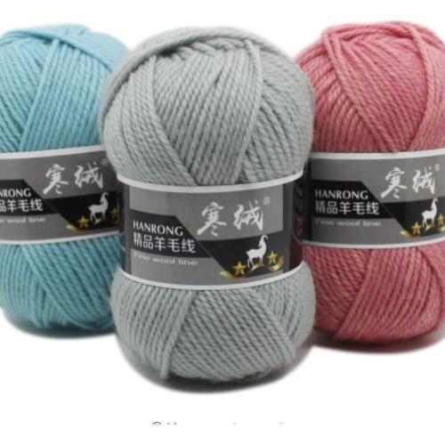Mylb Top Quality 5pcs=500g 60color Merino Wool Knitted Crochet Knitting Yarn Sweater Scarf Sweater Environmental Protection