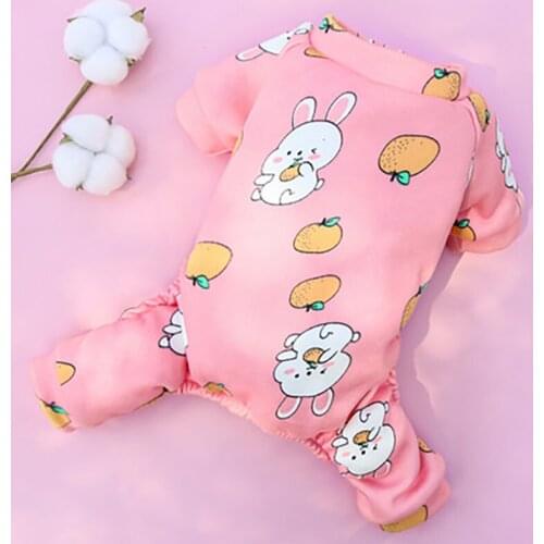 Dog Clothes Winter Pajamas Soft Fleece Warm Clothing For Dogs Chihuahua French Bulldog Small Pet Clothes Puppy Coats Jackets Cat