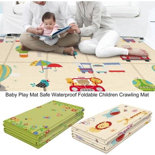 Foldable Baby Play Mat Puzzle Educational Childrens Carpet In The Nursery Climbing Pad Kids Rug Activitys Games Toys