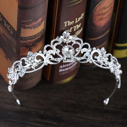 Crystal Crowns Wedding Hair Accessories Wedding Bridal Hair Jewelry bride Headdress Tiaras