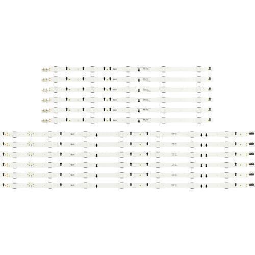 LED backlight Strip 12 lamp for SAMSUNG 55'' UE55J6300 UA55J5088 T550HVF0 D4GE-550DCA-R3 D4GE-550DCB-R3 BN96-30432A ue55j5670