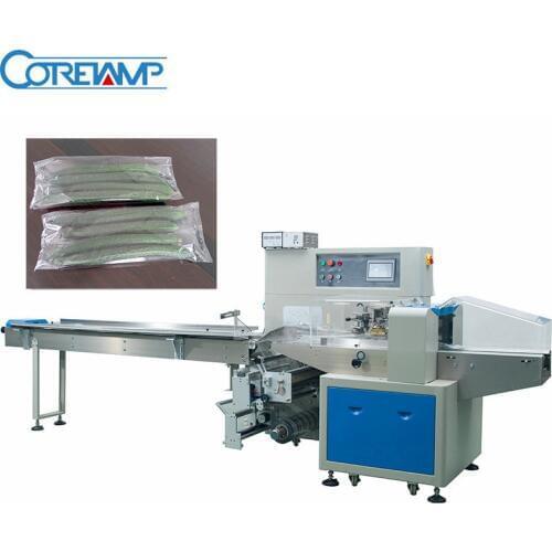 Cucumber Flow Wrap Packing Machine