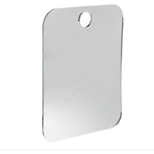 Waterproof and Antifogging Bathroom Make-Up Mirror Can Be Hung with Shaver, Shaver, Square Lamp Mirror