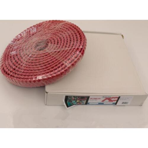 1meters without the Nail C width 22mm color red polyurethane v-belt Free Shipping