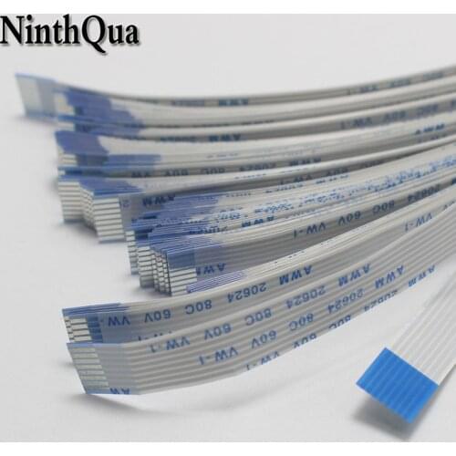 1PCS Flat flexible cable FFC FPC LCD 1.0mm pitch A B Forward 120/150/200/250mm AWM 20624 80C 60V VW-14/5/6/8/10/12/13/16/18~30P