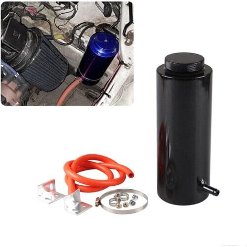 800ml Car Universal Water Tank Aluminum Alloy Cooling Pot Auxiliary Water Tank Car Modification Accessories Repair Tool