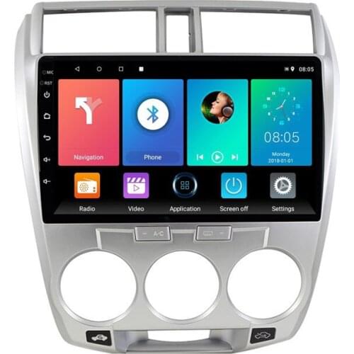 Eastereggs 2 DIN Car Multimedia Player For Honda CITY 2008-2014 Android 8.1 Autoradio GPS Navigation Radio Cassette Recorde