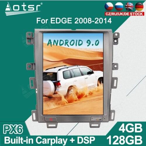 For FORD EDGE 2008 2009 2010 2011-2014 Android Car Radio Player GPS Navigation Auto Stereo Multimedia Video Headunit DSP carplay