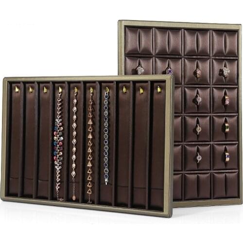 Jewelry Display Props Jewelry Tray Counter Window Storage Watching Goods Jewelry Rack Display Necklace Earrings Display Plate