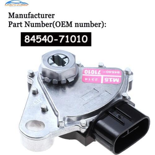 For FJ CRUISER,4RUNNER,FORTUNER,HILUX,HIACE,LAND CRUISER,PRADO 2004 A/T Transmission Neutral Safety Switch84540-71010 8454071010