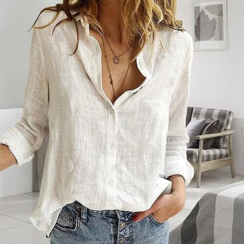ICCLEK Linen Blouses