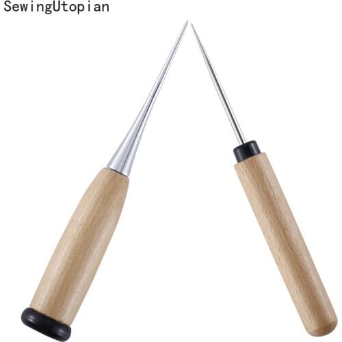 Awl Positioning Drill Tools for Leather Hole Punches Stitching DIY Wood Stitching Leather Craft Accessories Leather Hole Puncher