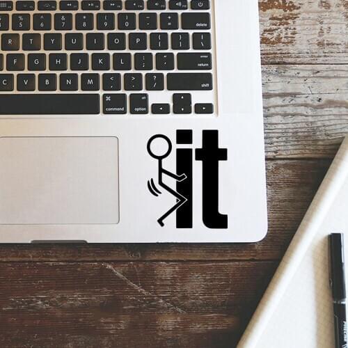 Laptop Sticker Little Man Laptop Vinyl Decal Partial Sticker For laptop Decal Retina 11" 12" 13" 15 Art Decals