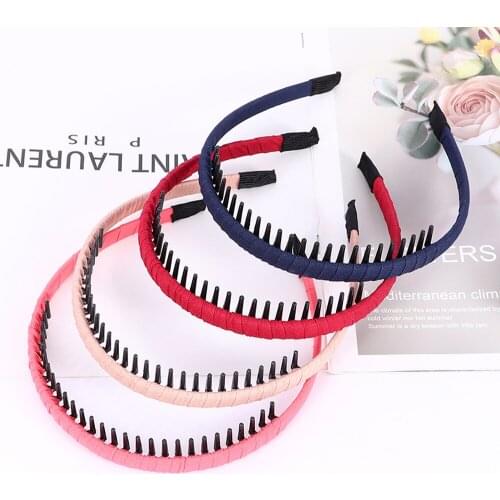New Fashion Cute Lady Girl Headpiece Hairdresses Headband Hair Band Accessory Hair Comb Simple Temperament Hairgrip Hairband