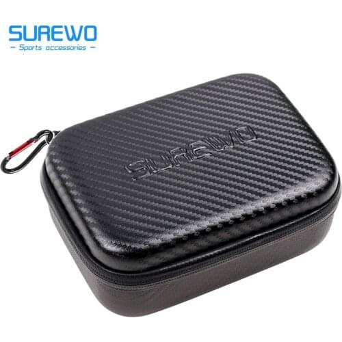 SUREWO Surface-Waterproof Carrying Case Compatible with GoPro Hero 9/8/7/(2018)/6/5/4 Black,Hero 3+,DJI Osmo Action,AKASO