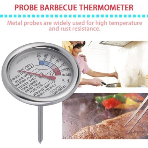Universal Food Thermometer Kitchen Meat Thermometer Stainless Steel Food Cooking BBQ Steak Probe Measure Tool