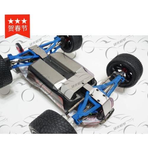 High-strength stainless steel chassis protective plate Chassis protective armor for 1/16 TRAXXAS SUMMIT E-REVO SLASH VXL