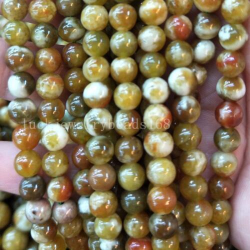 Free shipping 6mm Green Serpentine Round Women Men Spacers Beads Strand 15.5" FG7946