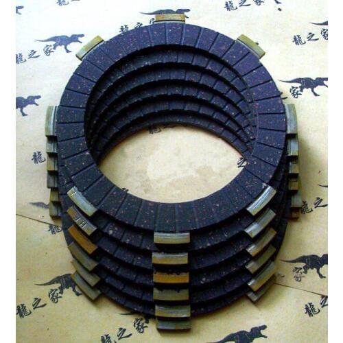 Free Shipping CG200 CG300 Widened Motorcycle Clutch Friction Discs 6 pcs Friction Plates Motorcycle Parts