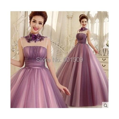 Purple floral lace gown belle ball gown sissi long medieval dress Renaissance Gown princess costume Victorian/Marie Antoinette