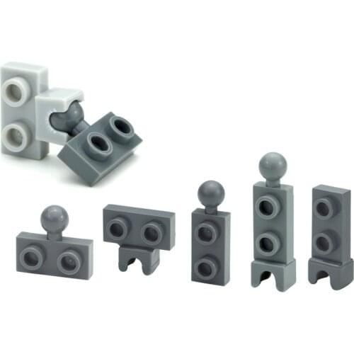 MOC Assembles Particles 14417 14418 14419 14704 22890 Technical Building Blocks Parts DIY Enlighten Machine Model Bricks Toys