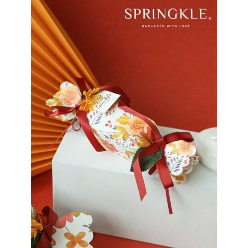 Creative candy box wedding gift box European style wedding candy box carton new product box Wedding Favor party supplies