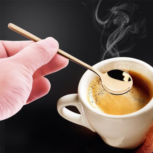 Kitchen Bar Coffeeware Stainless Steel Fruit Soup Ice Cream Coffee Scoops With gift boxes 4pc/set