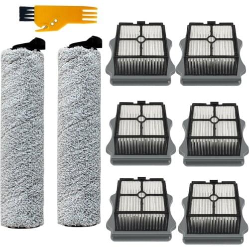 Accessories Kit for TINECO IFLOOR PLUS/FLOOR ONE Roller Brush Hepa Filter Robot Vacuum Cleaner Replacement Parts Brush