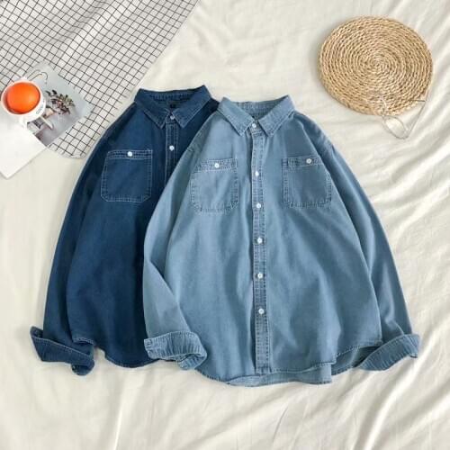 Мужские джинсовые рубашки PARKLEES China At AliExpress