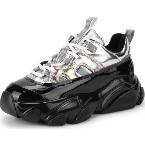 RASMEUP Womens Platform Sneakers 2020 Brand Fashion Breathable Women Chunky Trainers Casual Soft Ladies Shoes Footwear