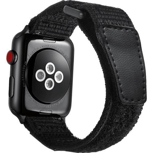 Nylon Loop bracelet Band For Apple Watch Series 2 3 4 5 Magic buckle Watchband For Apple iWatch Series 38mm 40mm 42mm 44mm Strap