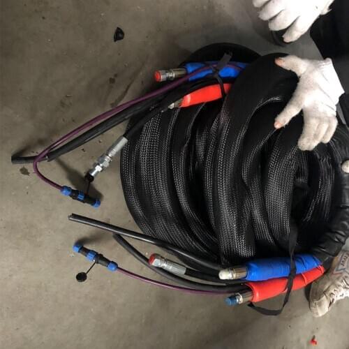 Pu Foam Spray Machine Hose Heater Pipe 15 Meters with Connector For All Mahcine