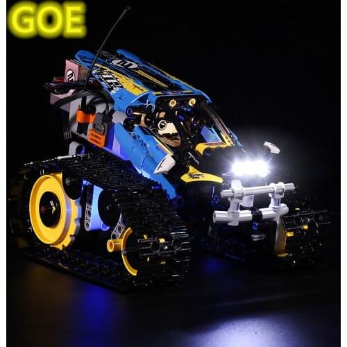 Led Light Kit For Lego 42095 Compatible With Remote Control Stunt RacingTrack Tracked Vehicle Lght Lamp(Only LED Light Included)