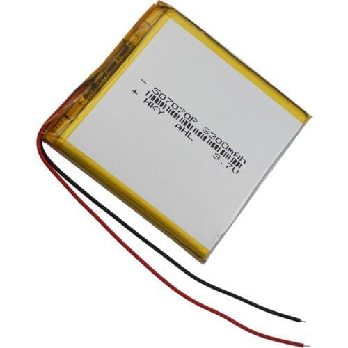 XINJ 3.7V 3300 mAh Lithium Polymer LiPo Battery cell 507070 For GPS PSP E-book PAD MID Power bank Music player Phone Tablet PC