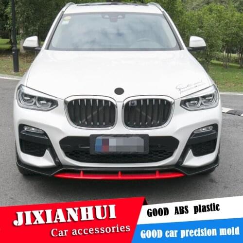 For BMW X3 Body kit spoiler 2018-2020 For BMW X3 G01HS QC ABS Rear lip rear spoiler front Bumper Diffuser Bumpers Protector