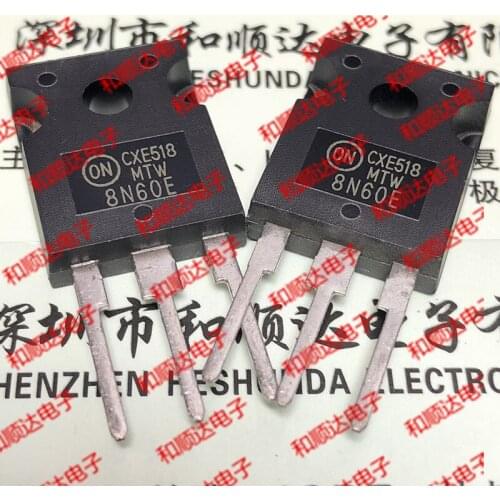 10pcs/lot MTW8N60E New Spot TO-247 600V 8A