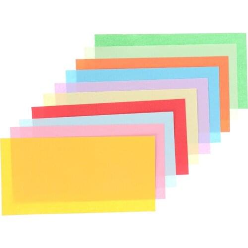 100pcs Square Origami Paper Double Sides Solid Color Folding Paper Multicolor Kids Handmade DIY Scrapbooking Craft Decor