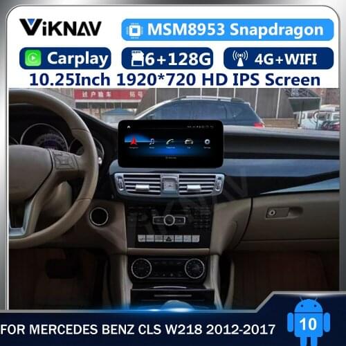 12.3inch Android 10 Car DVD multimedia radio Player for Mercedes benz CLS W218 2012-2017 GPS Navigation Car stereo carplay