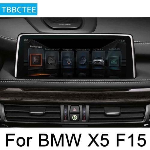 Car radio GPS Navigation For BMW X5 F15 2018 2019 EVO Android multimedia player Map HD Screen Stereo WiFi BT Map