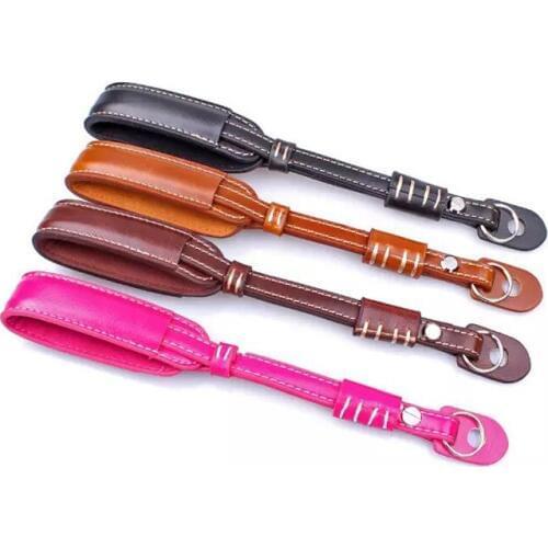 Camera Wrist Hand Strap Grip PU Leather Case For Sony Canon Nikon Photography Accessories