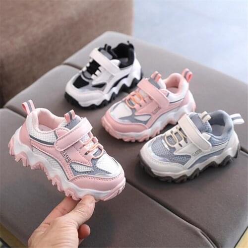 Childrens sports shoes Disney 2021 new boy torre shoes 1-5 children aged 6 small white shoes baby learning to walk