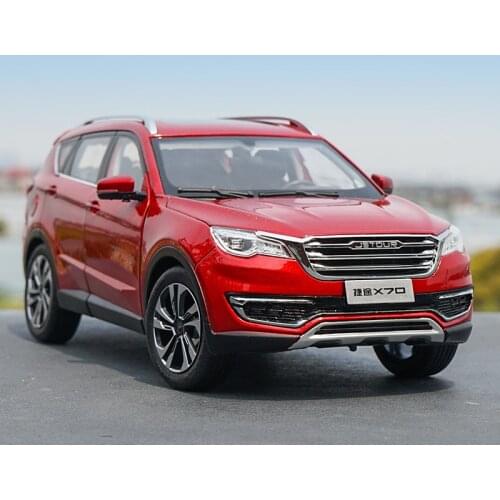 Childrens toy cars Qirui 1:18 Chery JETOUR X70 simulation zinc alloy diecast SUV car model for sale