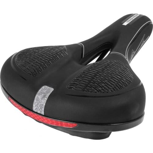 50% Hot Sale Bike Saddle Reflective Comfortable Memory Sponge Soft Cushion Cycling Seat for Mountain Bike Road Bicycle
