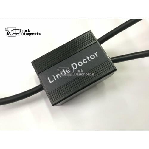 Diagnostic Cable Linde Doctor ( 6Pin And 4Pin Connector) 2.017V Diagnostic software For linde canbox forklift tool