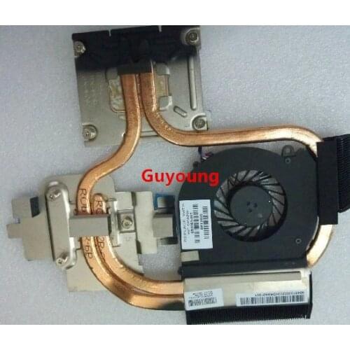 For HP dv6 dv7 DV6-7000 DV7-7000 682061-001 Laptop Heatsink Assembly Radiator Cooler Cooling Fan used