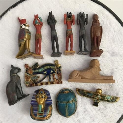 Pvc figure model toy egypt figure 12pcs/set