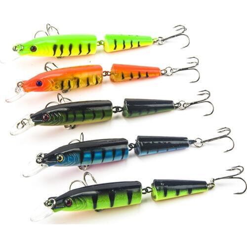 Random Color Simulation Fake Fish Bait Fishing Lures Hooks Baits Assorted Accessories Lure Trout Vibration Isca Artificial Pesca